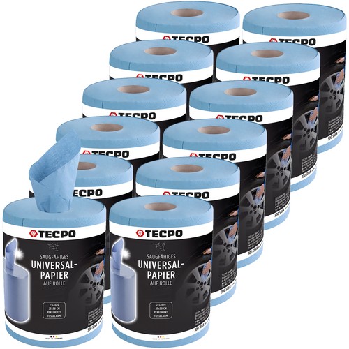 12x putzrolle lagig - 12x, 2-lagig