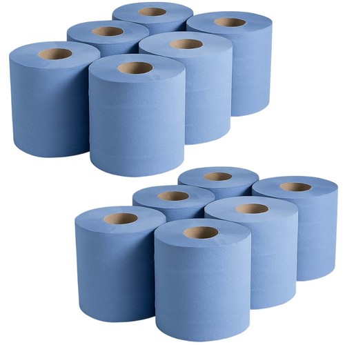 Blaue papierrolle putzrolle - blaue,
