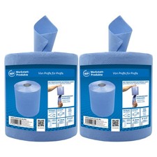2x Putztuchrolle 2-lagig 450