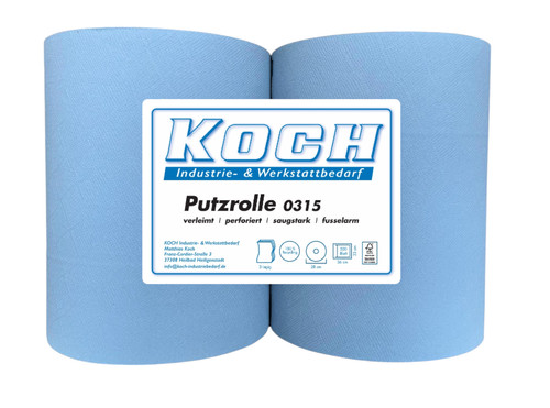 Putzrolle lagig 1000 - 2x, 3-lagig