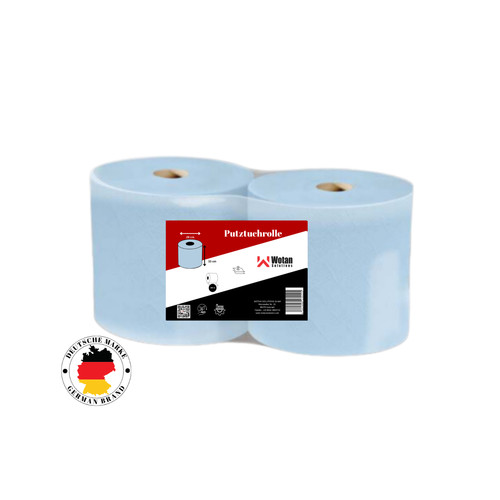 Putztuchrolle lagig blau - putztuchrolle,