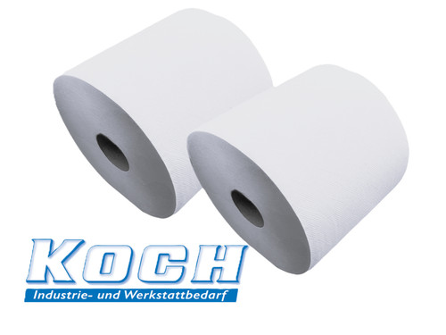 Putzrolle 1520blatt weiß - 2x,