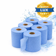 6x Putzrollen Blau