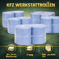 KFZ Werkstattrolle 2-lagig